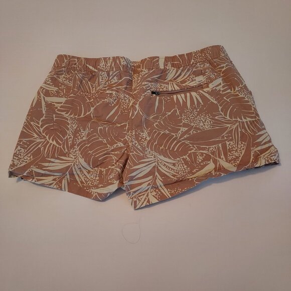 Vuori Ripstop Shorts In Pink Salt Rainforest Print Size XL - Picture 11 of 12